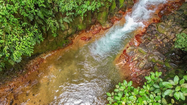 Hot spring river